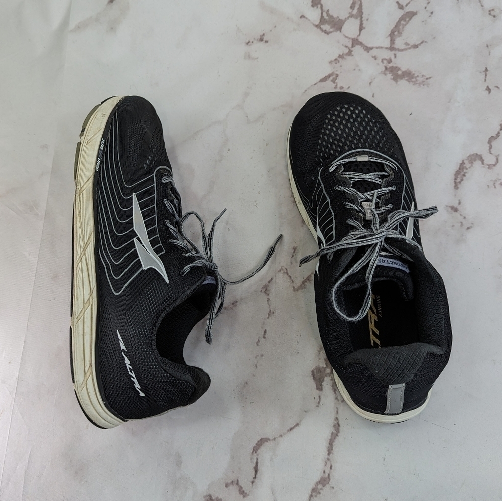 Altra Mens Instinct 4.5 Size 12.5 Black Trail Running Shoes Sneakers Zero Drop